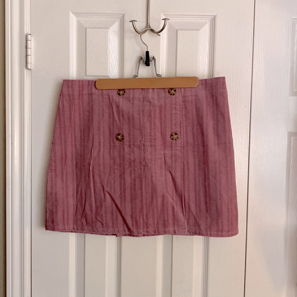 NWT WILD FABLE CORDUROY MINI SKIRT SIZE XL